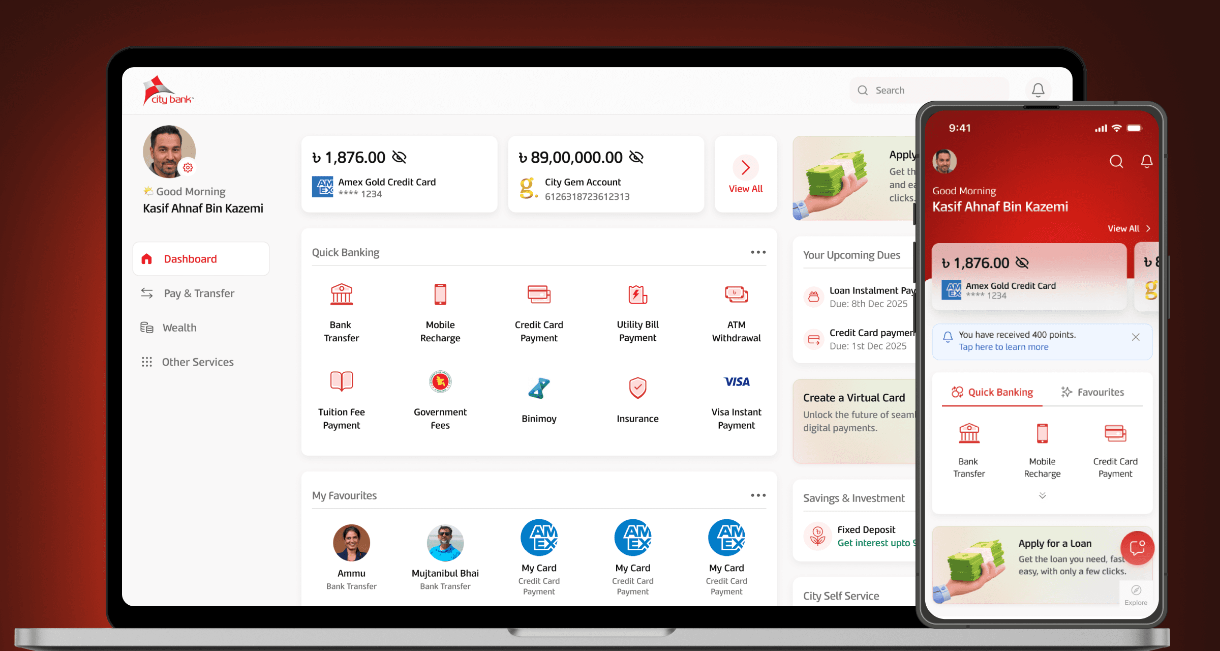 Citytouch Digital Banking Revamp