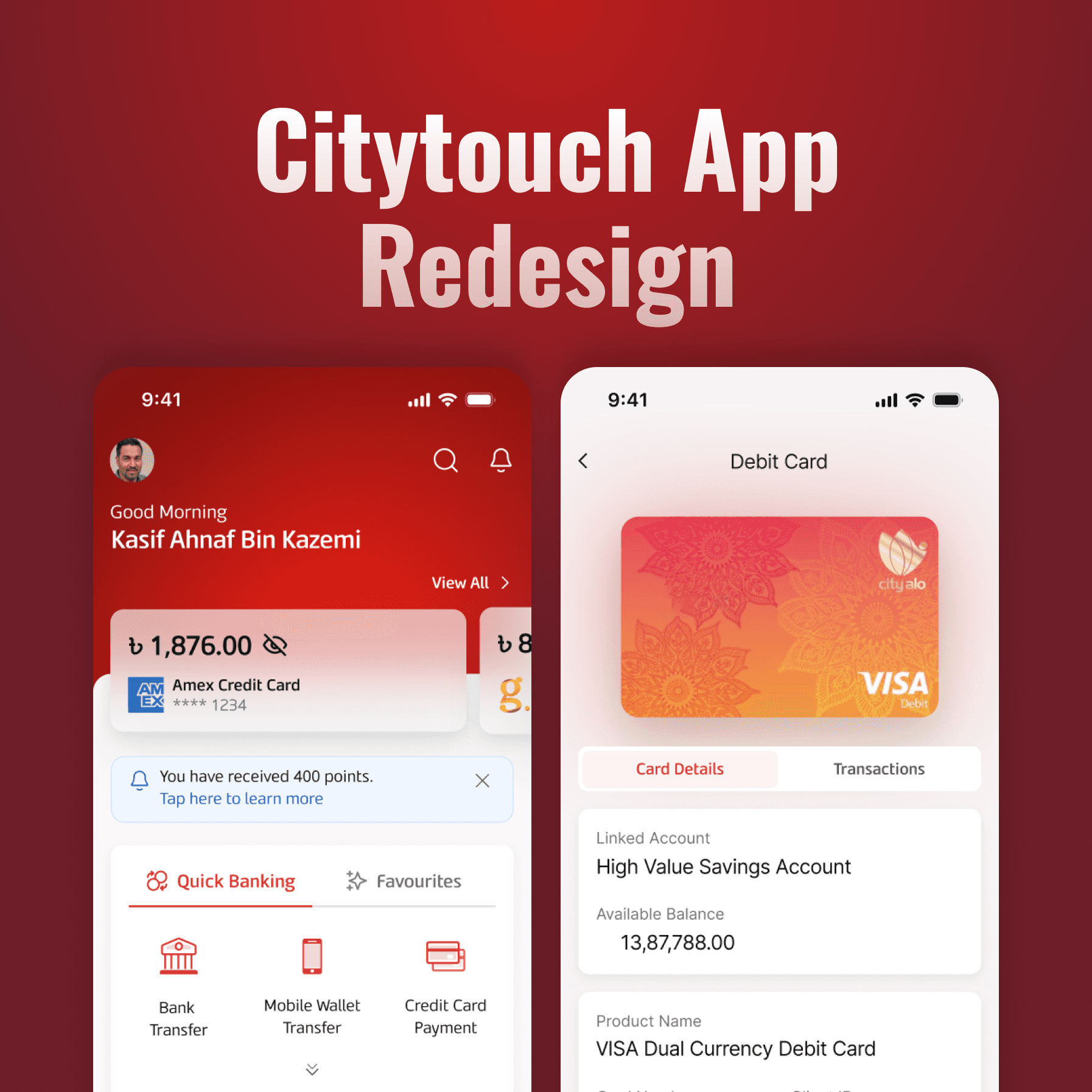 Citytouch App Redesign — case study
